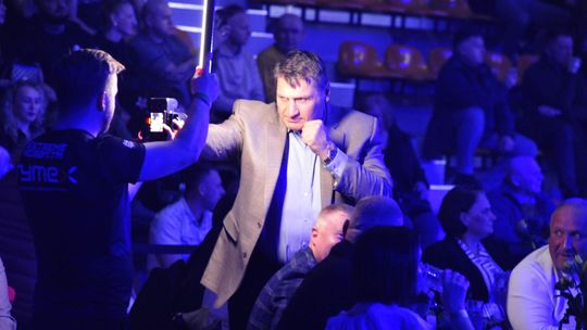 Andrzej Gołota na Gali Boksu w Oleśnicy /WIDEO, ZDJĘCIA/