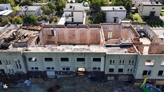 Wypatroszone Centrum Kultury w Sycowie. Unikatowe zdjęcia z budowy