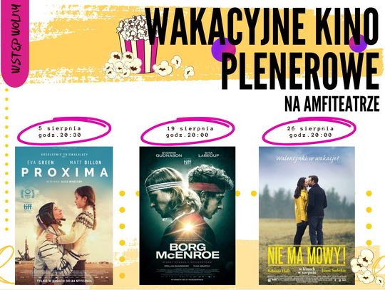 Kino plenerowe zaprasza