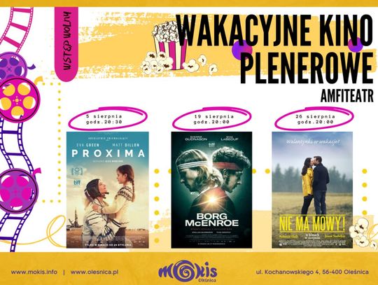 Kino w Oleśnicy zaprasza w plener