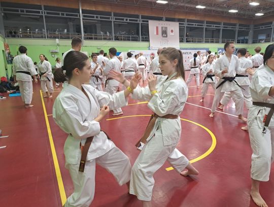 Hikari Oleśnica na seminarium karate