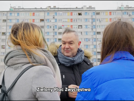 Adam Horbacz o zieleni na placu Zwycięstwa... (WIDEO)