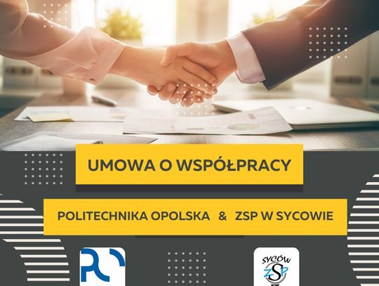 ZSP Syców będzie współpracował z Politechniką Opolską