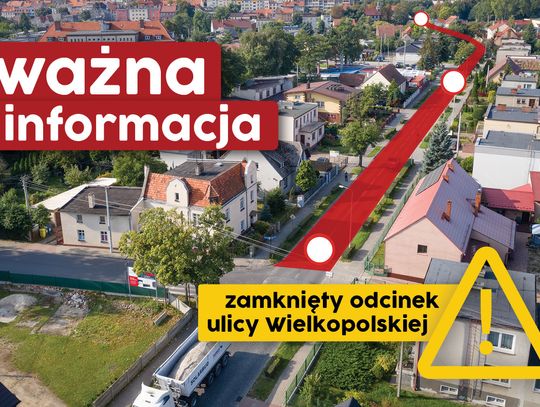 Uwaga, remont - droga zamknięta