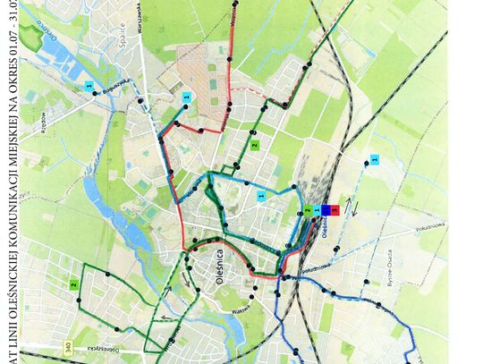 Nowy rozkład komunikacji w Oleśnicy