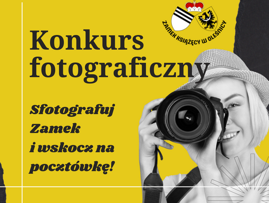 Sfotografuj ZamekKsiążąt Oleśnickich i wskocz na... pocztówkę!