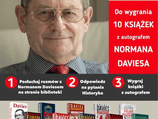 Wygraj książki Normana Daviesa z autografem!