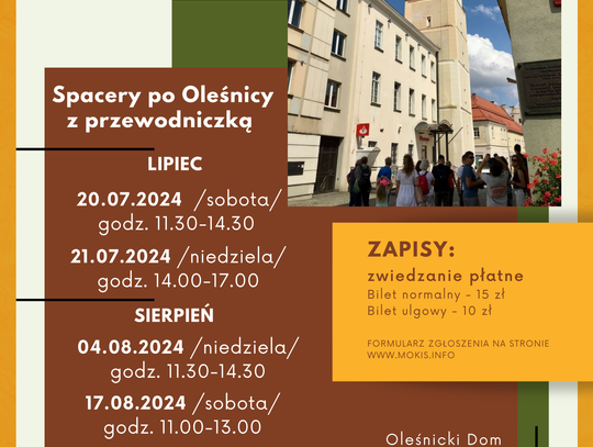 Pospacerujemy po Oleśnicy