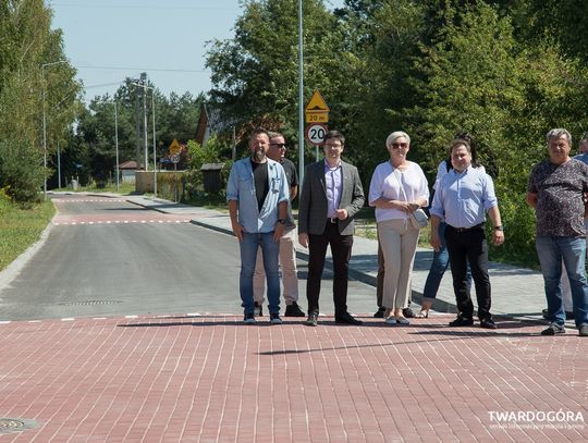 Zakończyła się budowa ulic Kmicica i Basieńki w Twardogórze