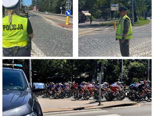 Żołnierze z Oleśnicy zabezpieczają Tour de Pologne