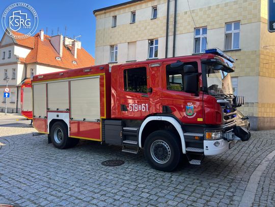 Zadymienie w budynku wielorodzinnym