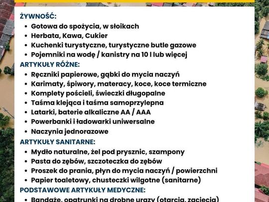 Radni organizują pomoc. Przyjadą i ją odbiorą