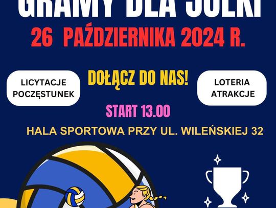 Zagrają dla Julki w siatkówkę