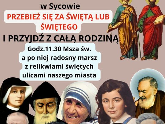 Święci będą maszerować