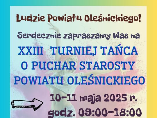 Kto wytańczy puchar starostry oleśnickiego?