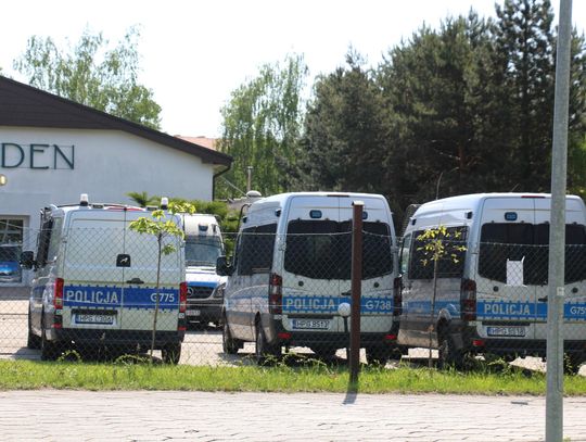 Skąd tyle policji w Oleśnicy?