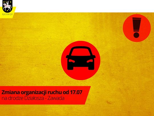 Uwaga – remont drogi wojewódzkiej DW439