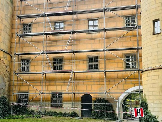 Zamek Książęcy w Oleśnicy - jak przebiega remont?