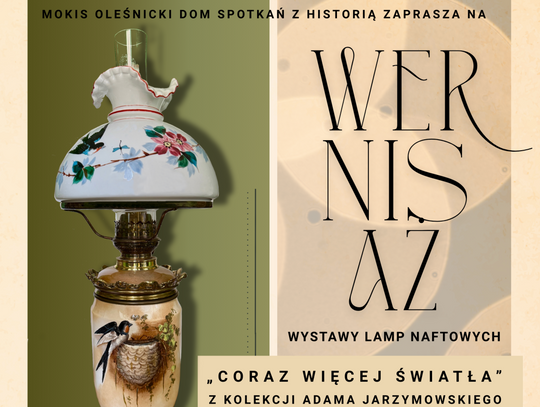 Przyjdź na wernisaż lamp naftowych