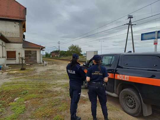Policja i kolej wespół w zespół