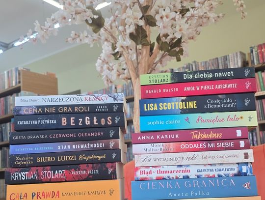 Przyjechały książki z dużymi literami