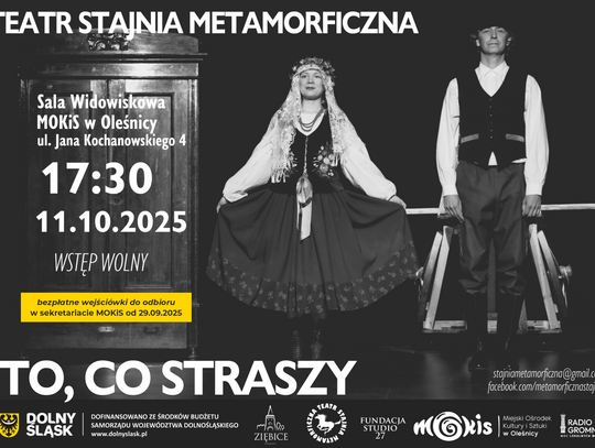 "To, co straszy" - spektakl nie dla każdego. Padną wulgaryzmy