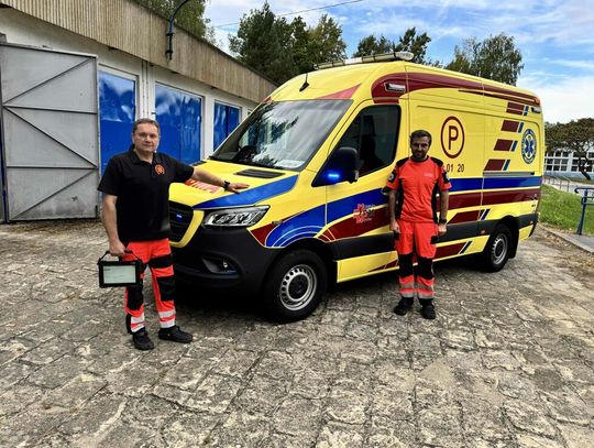 Jest nowy ambulans w pogotowiu ratunkowym