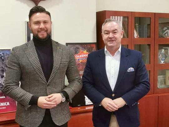 Burmistrz spotkał się z radnym wojewódzkim