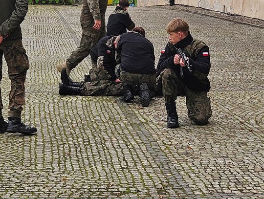 Pierwsze dni szkolenia w Zespole Szkół Ponadpodstawowych w Bierutowie