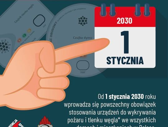 Czujka uratowała życie w mieszkaniu w Oleśnicy!