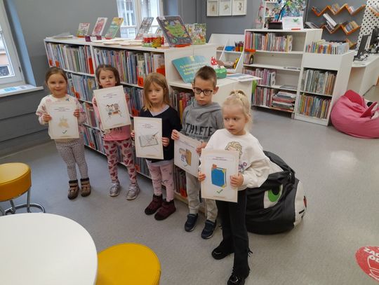 Przedszkole "Zielona Żabka" w Bibliotece "Pod Sową"