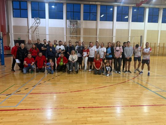 Grali w siatkę dla Marzeny