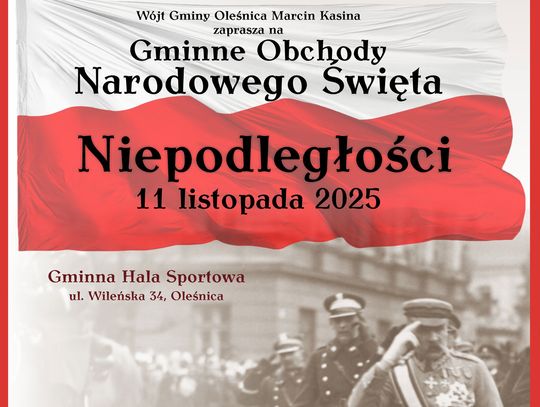 Urząd Gminy Oleśnica zaprasza do świętowania