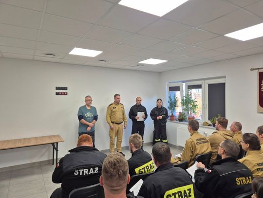 Szkolą się strażacy OSP z powiatu oleśnickiego