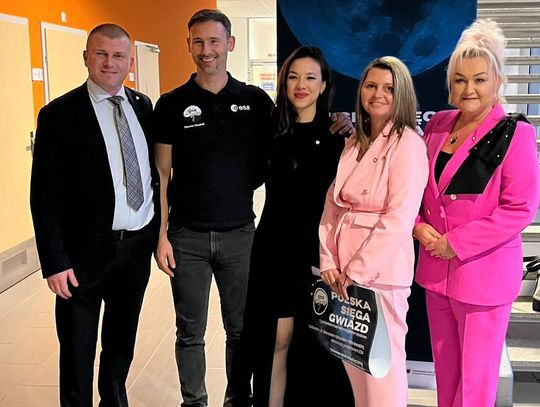 Spotkali się z polskim kosmonautą