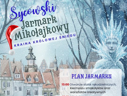 Sycowski Jarmark Mikołajkowy zaprasza Sycowski Jarmark Mikołajkowy zaprasza