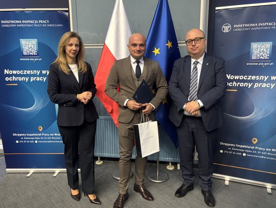 GKN Oleśnica zajął 2. miejsce  w etapie regionalnym konkursu „Pracodawca - Organizator Pracy Bezpiecznej"