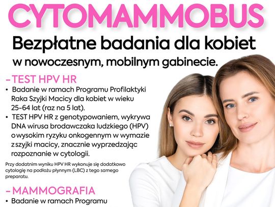 Lamar zaprasza panie na badania w Cytomammobusie