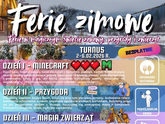 Ferie w Sycowie: minecraft z kartonów, dinozaury, Disney, VR, escape room i prawdziwe dinozaury
