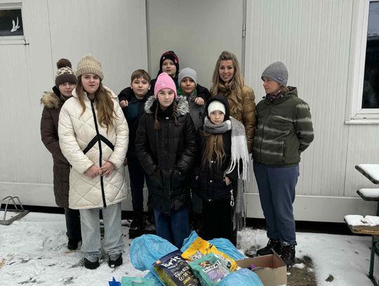 Młodzi bohaterowie z Bierutowa! Dzieciaki z podstawówki odwiedziły schronisko