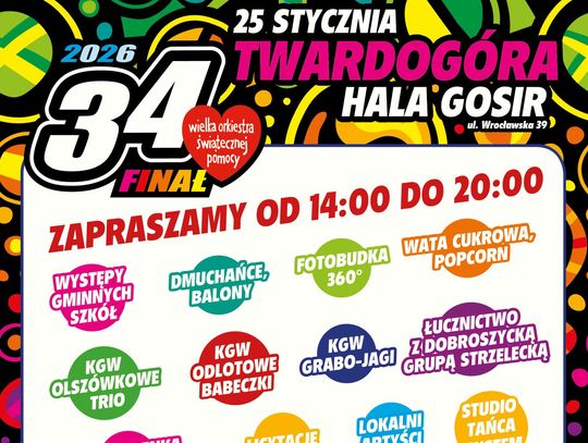 Twardogóra gotowa na 34. Finał WOŚP