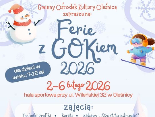 GOK rusza z bombowym turnusem – karate, grafika, unihokej, teatr i film w jednym tygodniu!