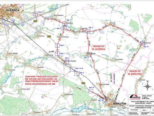 Przejazd kolejowy w Solnikach Wielkich zamknięty na 2 tygodnie!