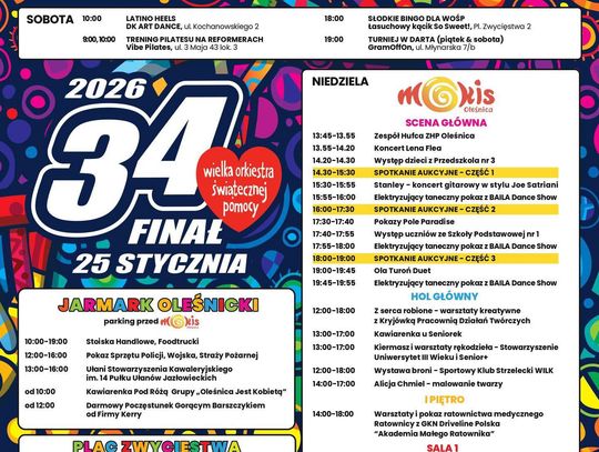 Plan WOŚP w Oleśnicy Plan WOŚP w Oleśnicy