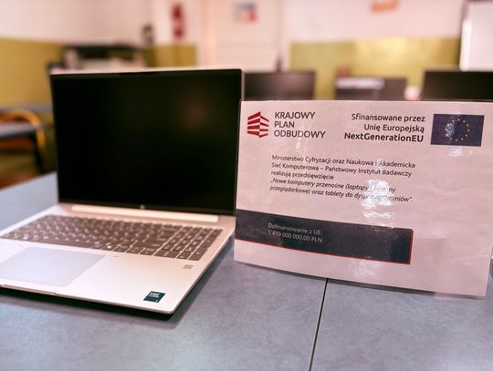 Nowoczesny sprzęt dla szkoły w Sokołowicach