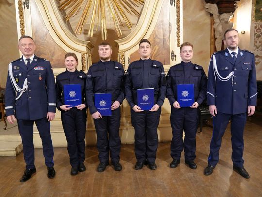 Nowi policjanci w powiecie oleśnickim