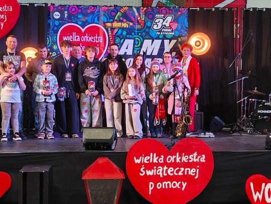 Rekord w Bierutowie! Sztab WOŚP zebrał prawie 46 tysięcy złotych