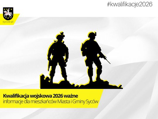 Kwalifikacja wojskowa 2026 – Syców i okolice: obowiązkowe stawiennictwo w Oleśnicy