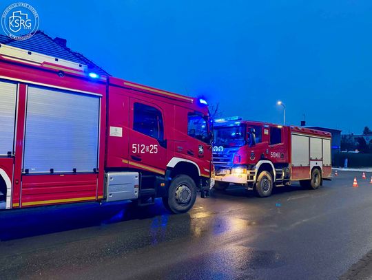 Pożar sadzy w kominie w Twardogórze – interwencja strażaków