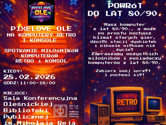 PixeLove Oleśnica: Amigi, C64 i Atari ożywają na nowo